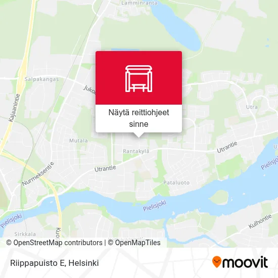 Riippapuisto E kartta