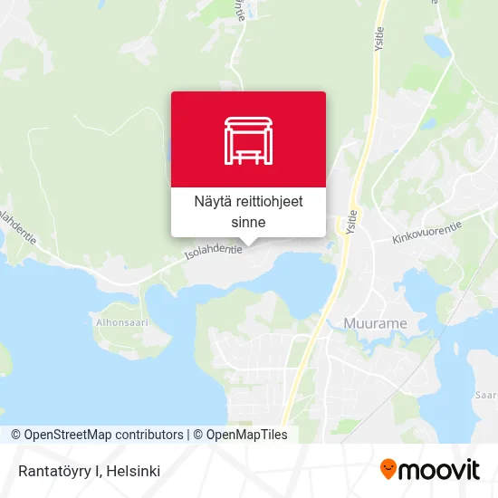 Rantatöyry I kartta