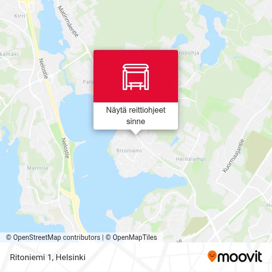Ritoniemi 1 kartta