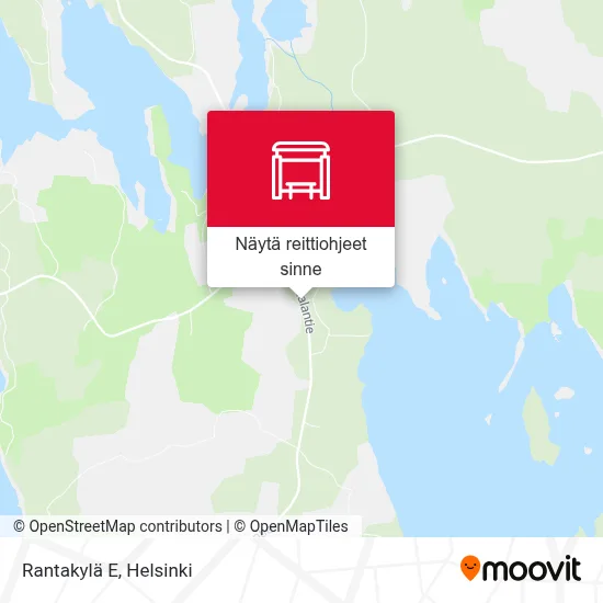 Rantakylä E kartta