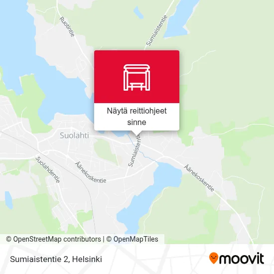 Sumiaistentie 2 kartta