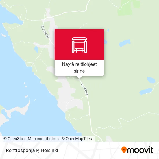 Ronttospohja P kartta