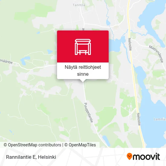 Rannilantie E kartta