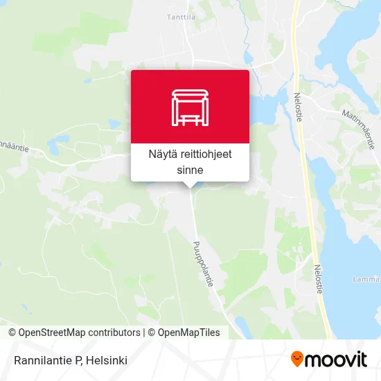Rannilantie P kartta