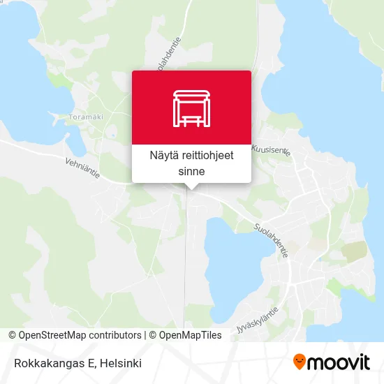 Rokkakangas E kartta