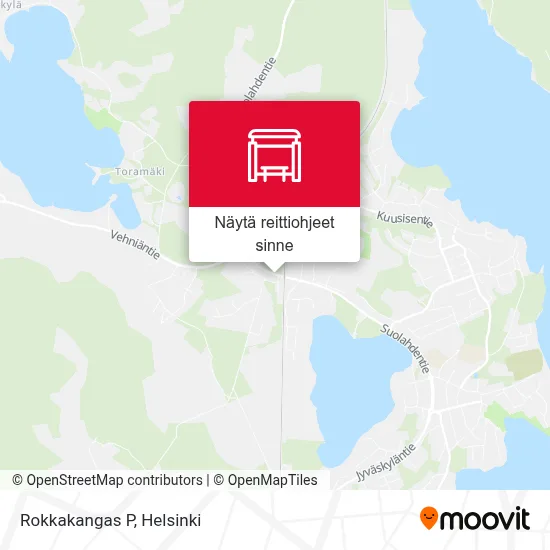 Rokkakangas P kartta