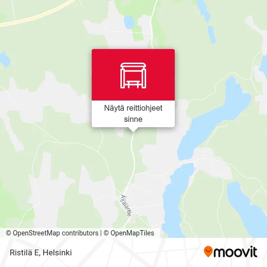 Ristilä E kartta