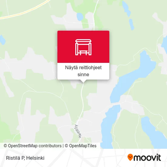 Ristilä P kartta