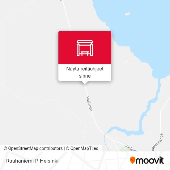 Rauhaniemi P kartta