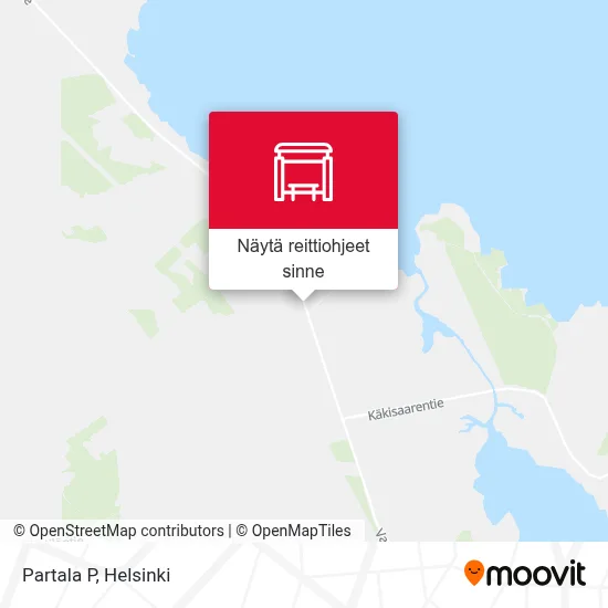 Partala P kartta