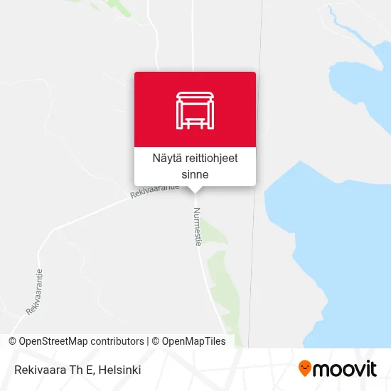 Rekivaara Th E kartta