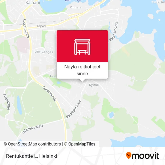 Rentukantie L kartta