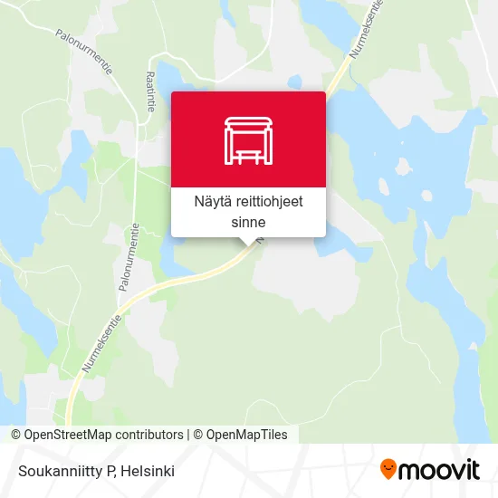 Soukanniitty P kartta