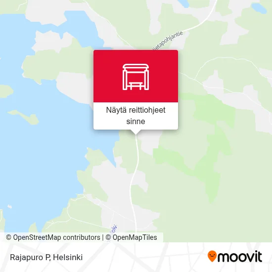 Rajapuro P kartta