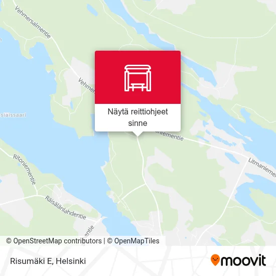 Risumäki E kartta