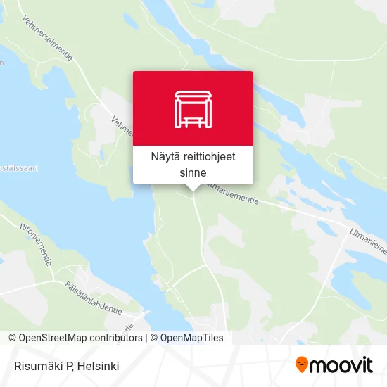 Risumäki P kartta
