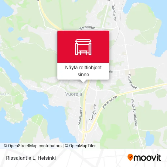 Rissalantie L kartta