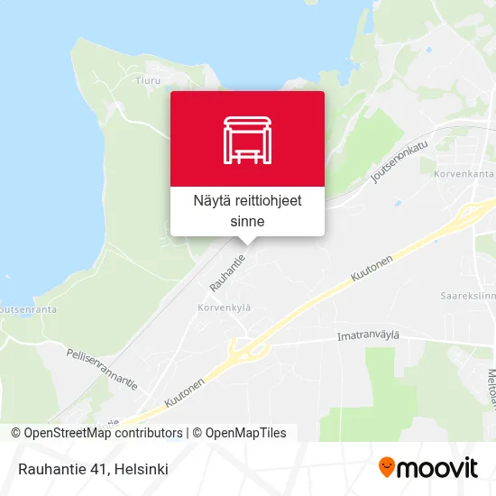 Rauhantie 41 kartta