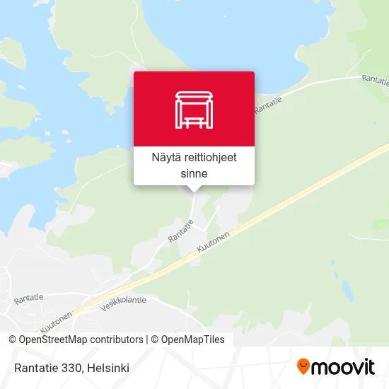 Rantatie 330 kartta