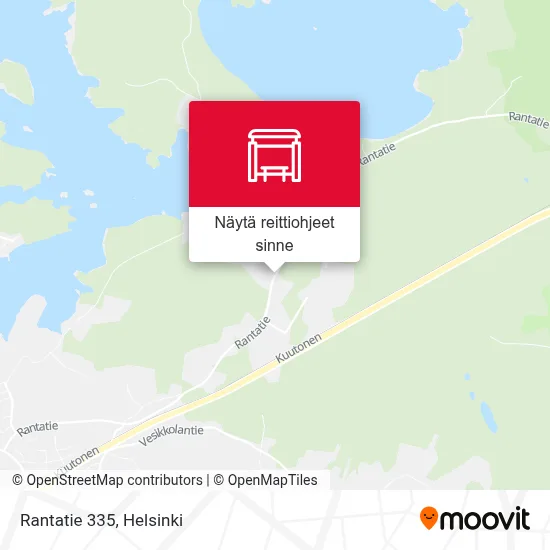 Rantatie 335 kartta