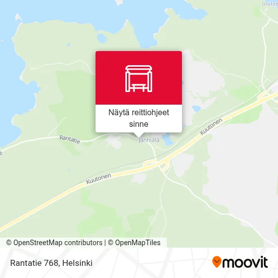 Rantatie 768 kartta