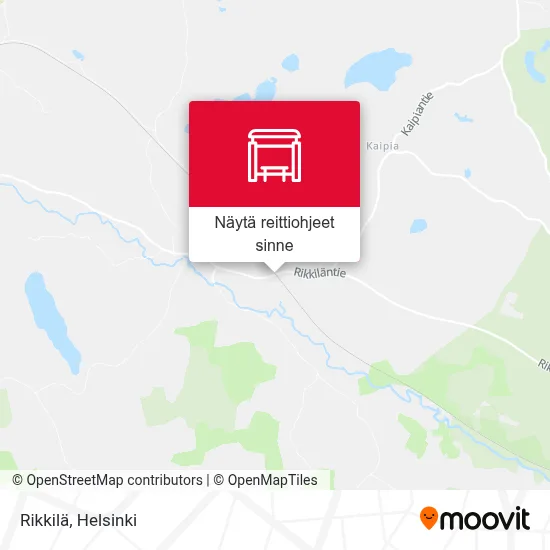 Rikkilä kartta