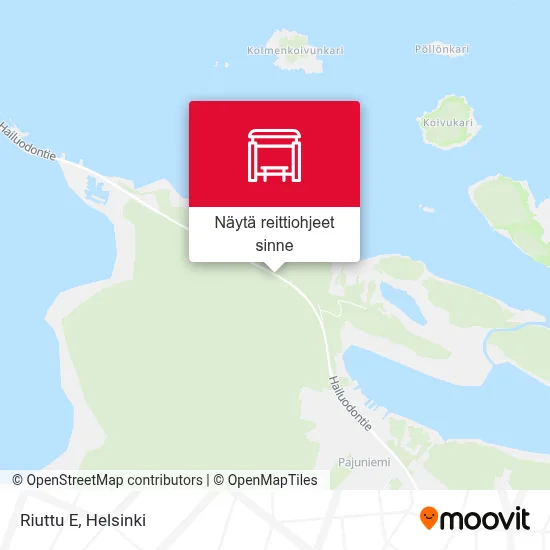 Riuttu E kartta