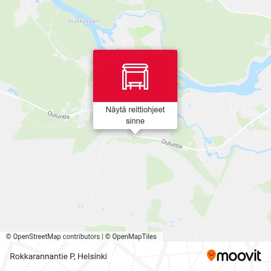 Rokkarannantie P kartta
