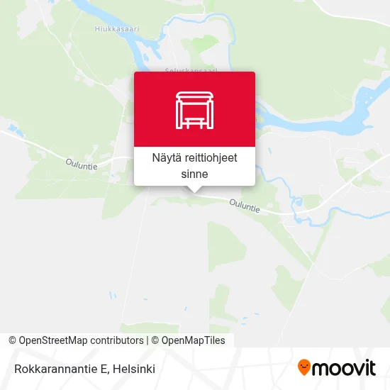 Rokkarannantie E kartta