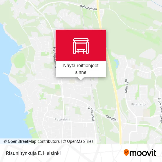 Risuniitynkuja E kartta