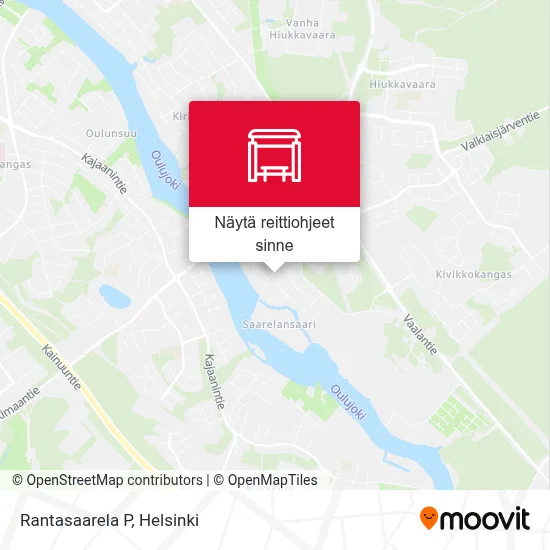 Rantasaarela P kartta