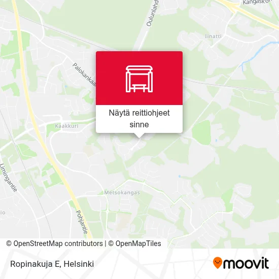 Ropinakuja E kartta