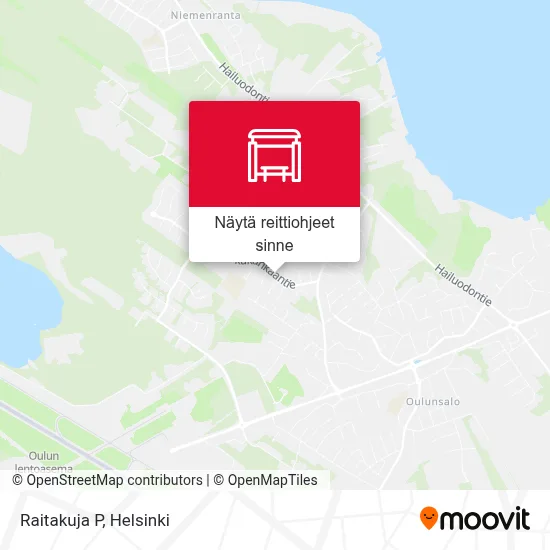 Raitakuja P kartta