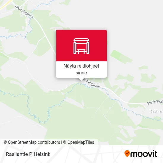Rasilantie P kartta