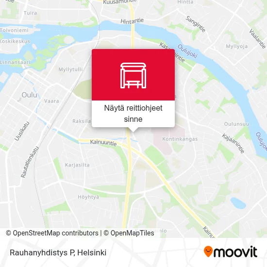 Rauhanyhdistys P kartta