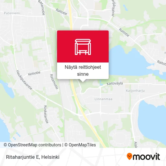 Ritaharjuntie E kartta