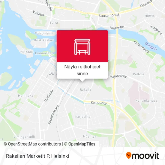 Raksilan Marketit P kartta