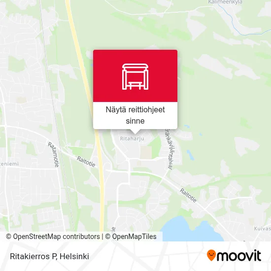 Ritakierros P kartta