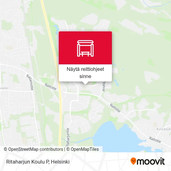 Ritaharjun Koulu P kartta