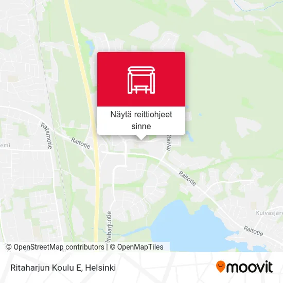 Ritaharjun Koulu E kartta