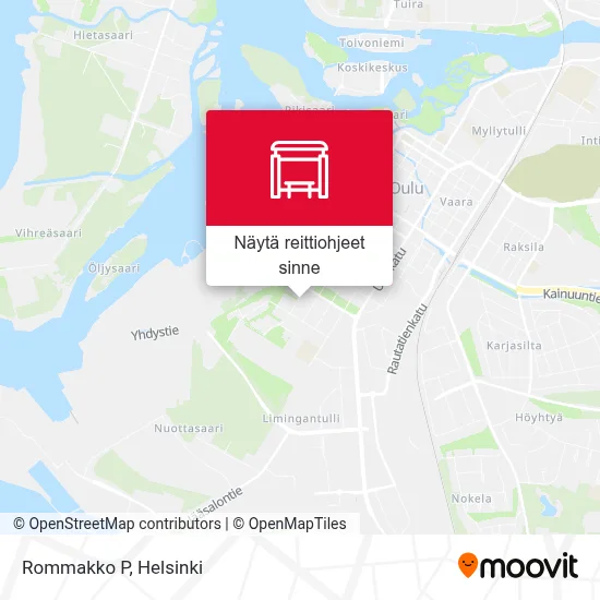 Rommakko P kartta