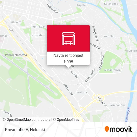 Ravanintie E kartta