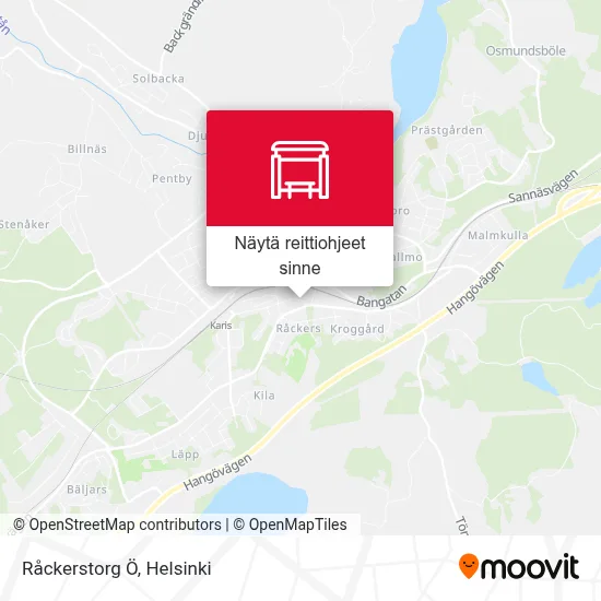 Råckerstorg Ö kartta