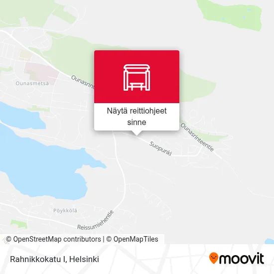 Rahnikkokatu I kartta
