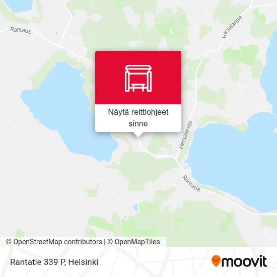 Rantatie 339 P kartta