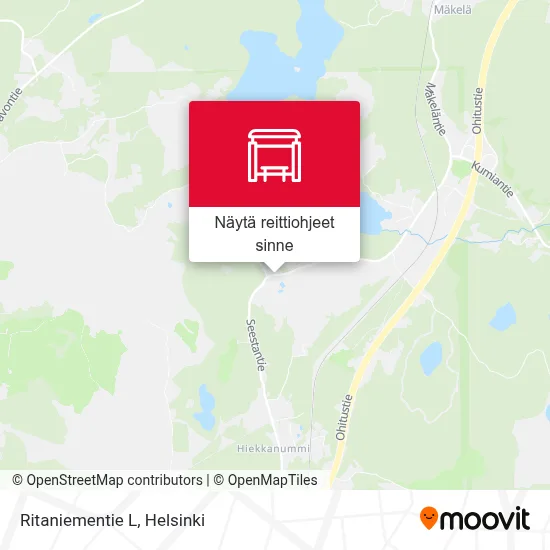 Ritaniementie L kartta