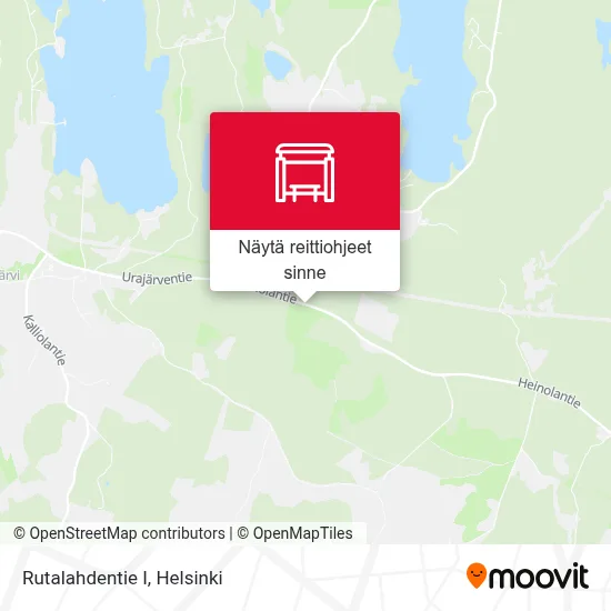 Rutalahdentie I kartta