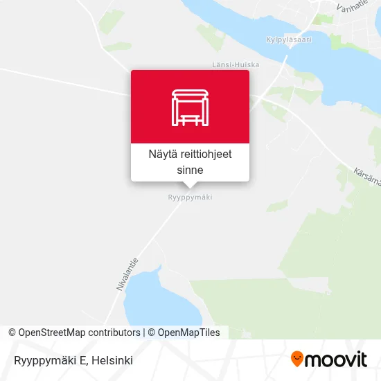 Ryyppymäki E kartta