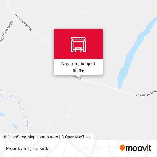 Rasinkylä L kartta