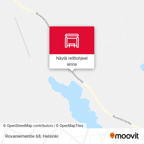Rovaniementie 68 kartta
